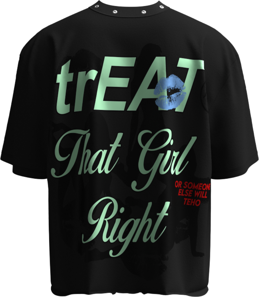 Deep Black “TrEAT” T-Shirt